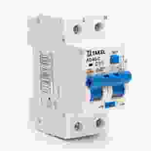 Купити Вимикач автоматичний диференційний AD-63-С 1Р+N 30мА 63А, TAKEL 249,80 грн