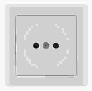 Купити РС01-02-0-ББ Розетка без з/к та з/ш серія BOLERO (білий) IEK 63,20 грн