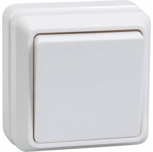 Купити ВС20-1-0-ОБ Вимикач 1кл 10А від.уст. ОКТАВА (білий) 19,00 грн