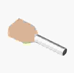 Купити Наконечник трубчатий з ізоляцією для двох проводів 2х10/14 (100 шт), TAKEL 734,30 грн