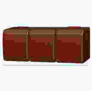 Розетка Hermes 3-на з з/к IP44 (коричнева)