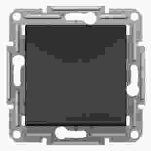 Купити Вимикач двохполюсний, самозажимний контакт, антрацит, Asfora 192,20 грн