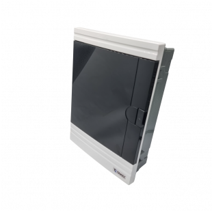 Купити Щиток внутрішній FF-WB на 18 модулів, білий, чорні дверцята, IP 40, TAKEL 573,50 грн