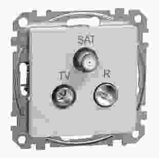 Купити TV/SAT/R socket, Sedna Design & Elements, male IEC, female IEC, terminal, 4dB, PRO, aluminium 1 071,90 грн