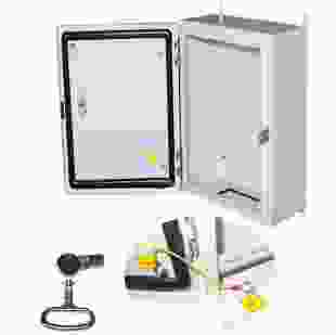 Бокс монтажний BW t=1,2-(400х500х250) IP65 У2 без панелі, метал. замок