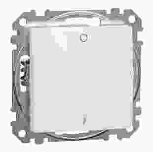 Купити Вимикач 1-клавішний двополюсний, білий Sedna Design 354,40 грн