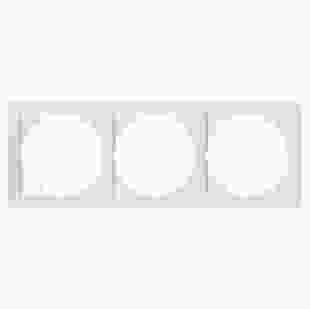 Купити Рамка e.lux.10064L.3.fr.white 3-містна, біла 18,50 грн