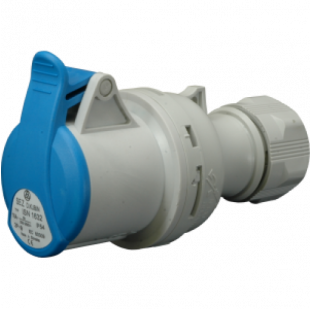 Купити ISN 3232 Переносна розетка 3p, 32A, ІР54 351,80 грн