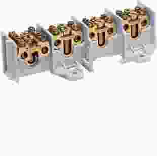 Купити Клемник вводно/розгалужуючий 4-полюса,100А на полюс, 35мм3 1 299,50 грн