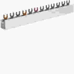 Купить Шина соединительная вилочная, 3-полюсная на 12 модулей, с изоляцией, 10мм2 (Арт. KDN363A) 212,10 грн