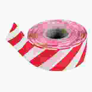 Купити Стрічка огороджувальна ЛО-100 0,05/75 біло-червона 0,76 грн