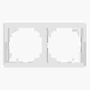 Купити Рамка e.lux.10044L.2.fr.white.hang 2-містна, біла (в промоупаковці) 13,30 грн