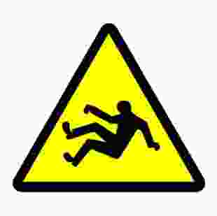 Купити Знак ОБЕРЕЖНО!"Можливе падіння" 4,30 грн