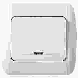 Купити Вимикач e.install.stand.811L одноклавішний з підсвіткою 21,80 грн