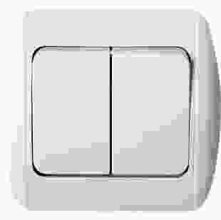 Купити Вимикач e.install.stand.812 двоклавішний 28,80 грн