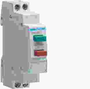 Купити Вимикач двокнопковий зворотній: кнопка зелена 1НВ та червона 1НЗ, 230В/16А 496,90 грн