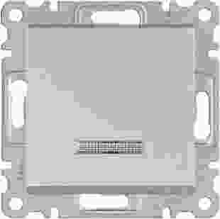 Купити Вимикач з підсвічуванням 1-полюсний Lumina, срібний, 10АХ/230В 248,90 грн