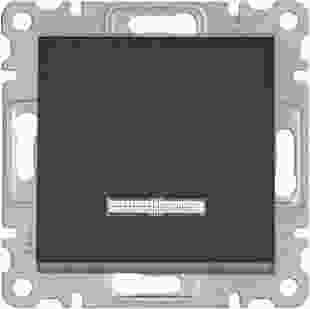 Купити Вимикач з підсвічуванням 1-тактовий Lumina, чорний, 10АХ/230В 265,10 грн