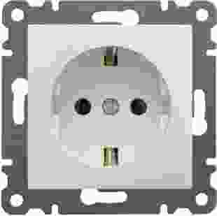 Купити Розетка з з/к Lumina, біла, 16А/230В 150,80 грн