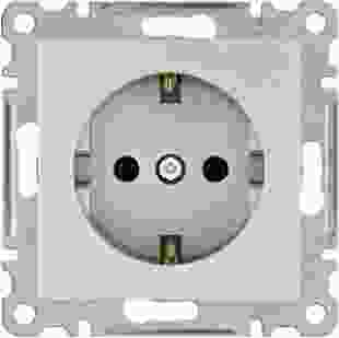 Купити Розетка з з/к Lumina, срібна, 16А/230В 183,00 грн