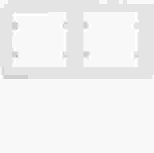 Купити Рамка 2Х горизонтальна Lumina-Soul, біла 95,70 грн