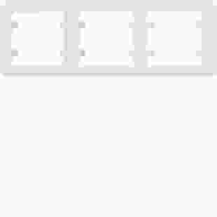 Купити Рамка 3Х горизонтальна Lumina-Soul, біла 137,80 грн
