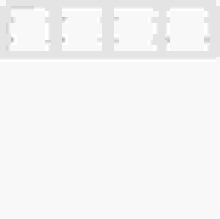 Купити Рамка 4Х горизонтальна Lumina-Soul, біла 75,60 грн