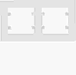Купити Рамка 2X горизонтальна, Lumina-Intens, біла 102,40 грн