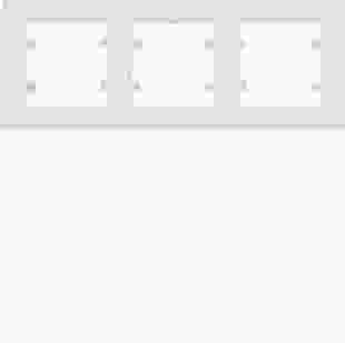 Купити Рамка 3X горизонтальна, Lumina-Intens, біла 136,70 грн