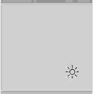 Купити Клавіша з символом 'Світло' Lumina, срібна 79,90 грн