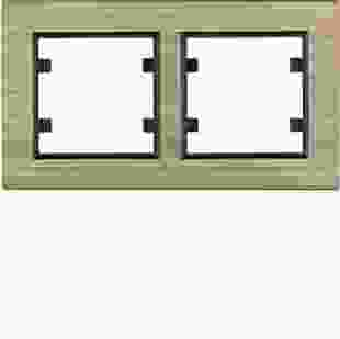 Купити Рамка 2Х горизонтальна, Lumina-Passion, бронзовий алюміній 1 399,40 грн