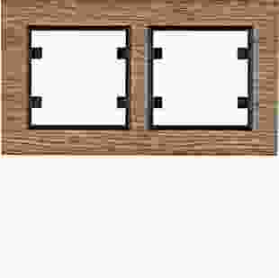 Купити Рамка 2Х горизонтальна, Lumina-Passion, дерево дуб 1 399,40 грн