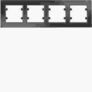 Купити Рамка 4Х горизонтальна, Lumina-Passion, чорне скло 2 448,00 грн