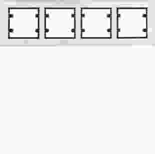 Купити Рамка 4Х горизонтальна, Lumina-Passion, срібний алюміній 2 448,00 грн