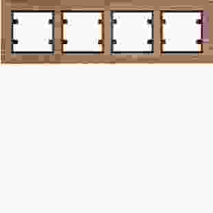 Купити Рамка 4Х горизонтальна, Lumina-Passion, дерево дуб 2 448,00 грн