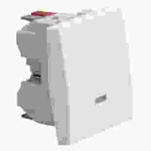 Купити Вимикач універсальний з можл.підсвічування 1М Systo антрацит, 10А/250В 234,00 грн