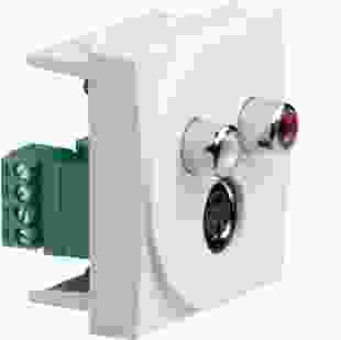 Купити Розетка  S-Video + RCA audio 2М білий 1 808,42 грн