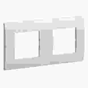 Купити Рамка горизонтальна 2х2М Systo білий антибактеріальний 143,30 грн