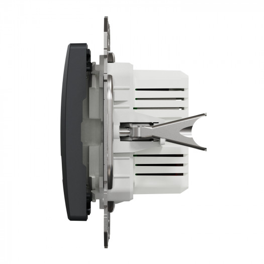 Купити Розетка USB тип A+C 2,4 A, чорна Sedna Design 2 828,70 грн