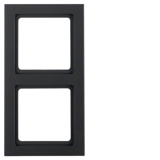 Рамка 2Х антрацит, Q.3 М00002081
