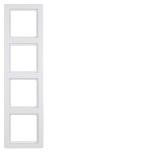 Рамка 4Х пол.білизна, Q.1 000026817