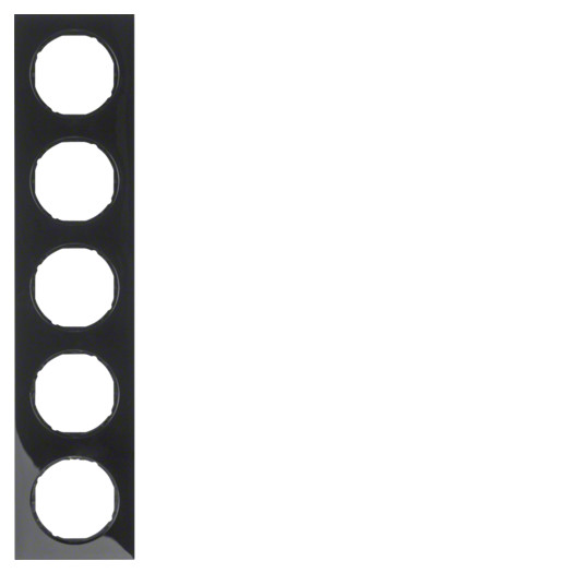 Рамка 5Х пластик/чорний, R.3 000027095