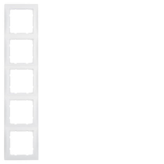 Рамка 5Х пол.білизна-matt S.1 000022356