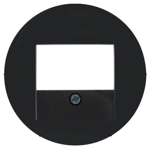 Накладка для розеток для гучномовців, USB-розеток, чорна, R.х 000026955