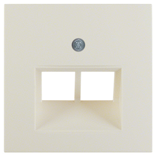 Накладка для розетки UAE/E-DAT, біла S.1 000023090