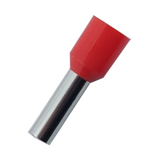Наконечник гільза Е6012 6мм2 червоний TNSy 000147685 Наконечник гільза Е6012 6мм2 червоний TNSy 000147685