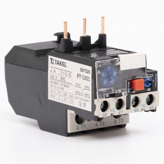 Реле теплове РТ-1301 діап. 0,1-0,16А 000132151 Реле теплове РТ-1301 діап. 0,1-0,16А 000132151