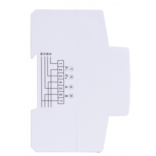 Купити Лічильник трифазний e.control.w08 10(100)А електронний клас 1.0 (некомерц.) RS485 3 493,00 грн