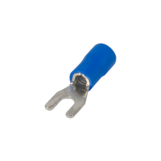 Ізольований наконечник вилковий e.terminal.stand.sv.1,25.5.blue 0.5-1.5 кв.мм, синій 000017727