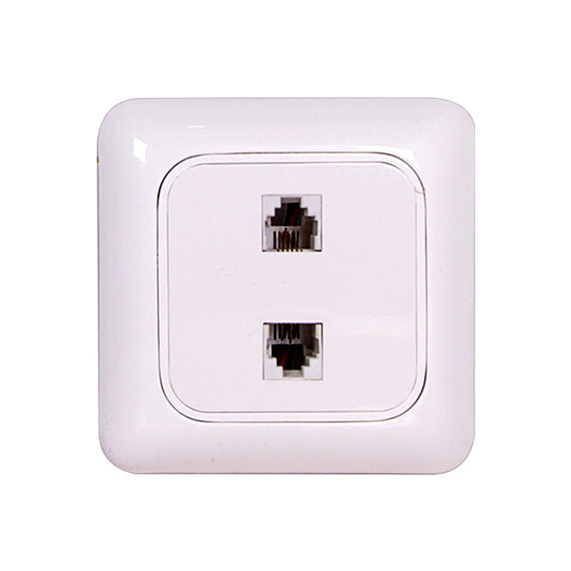 Розетка телефонна подвійна 000019974